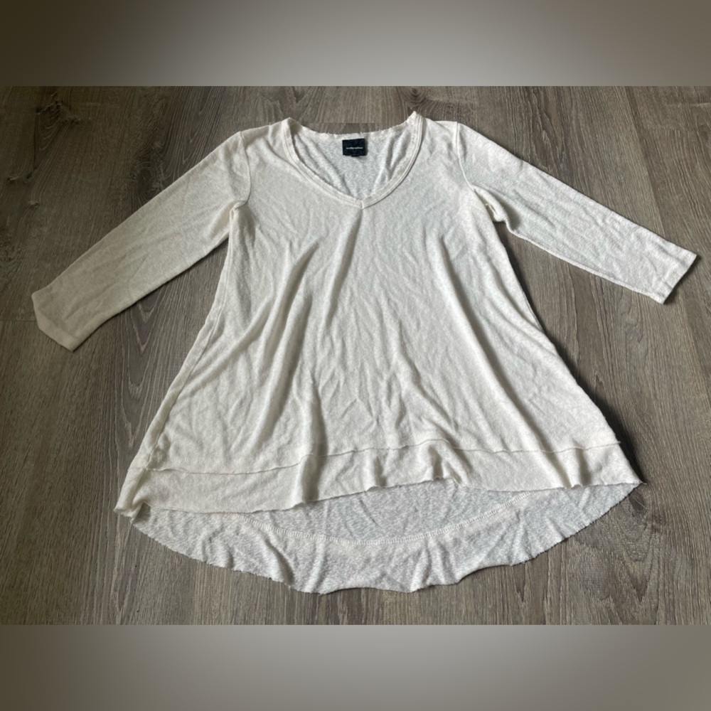 wallpapher Medium Cream Half Sleeve Womens Blouse